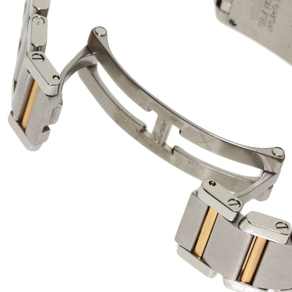 CARTIER Tank francaise SM Watches W51027Q4 Stainless Steel/SSxK18PG Ladies