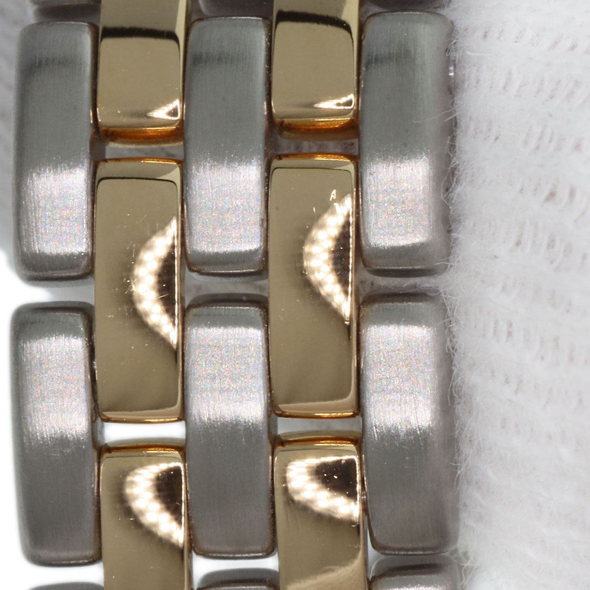 CARTIER PANTHERE SM 2 Row Watches W25029B6 Stainless Steel/SSxK18YG Ladies