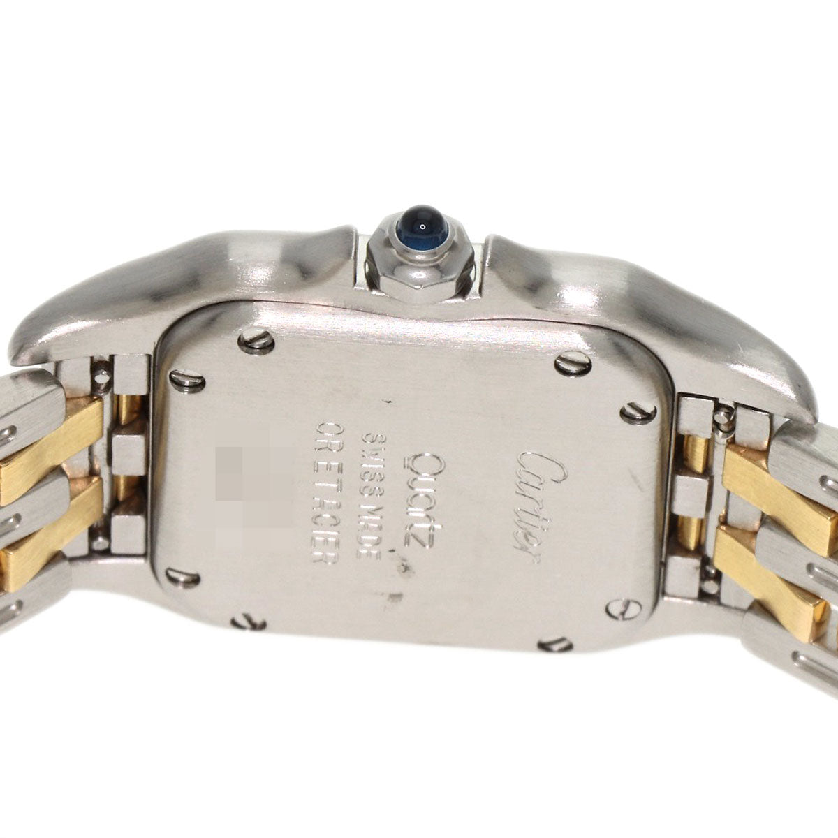 CARTIER PANTHERE SM 2 Row Watches W25029B6 Stainless Steel/SSxK18YG Ladies