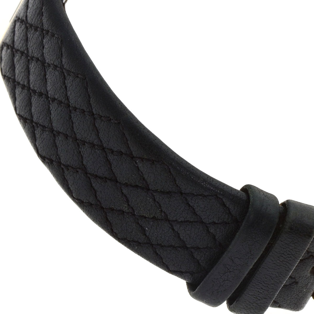 CHANEL Matelasse Watches H0111 K18 Yellow Gold/Leather Ladies