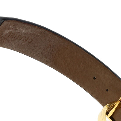 CHANEL Matelasse Watches H0111 K18 Yellow Gold/Leather Ladies