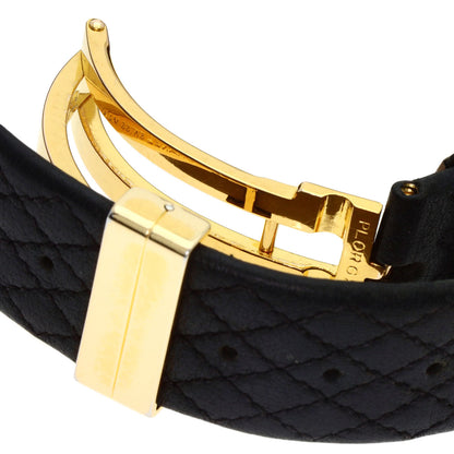 CHANEL Matelasse Watches H0111 K18 Yellow Gold/Leather Ladies