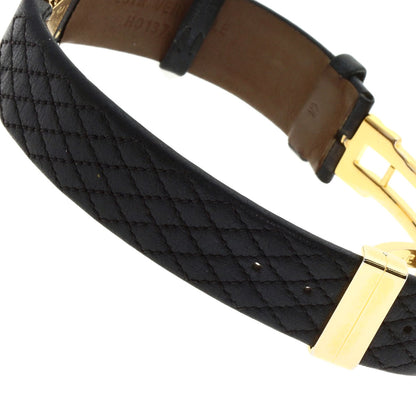 CHANEL Matelasse Watches H0111 K18 Yellow Gold/Leather Ladies