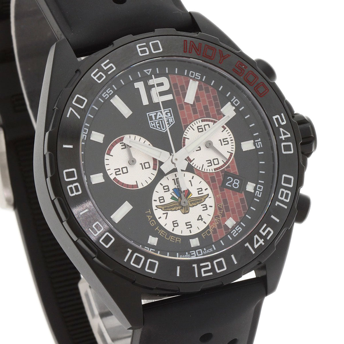 TAG HEUER FORMULA1 Indy 500 Watches CAZ101AD Stainless Steel/Rubber mens