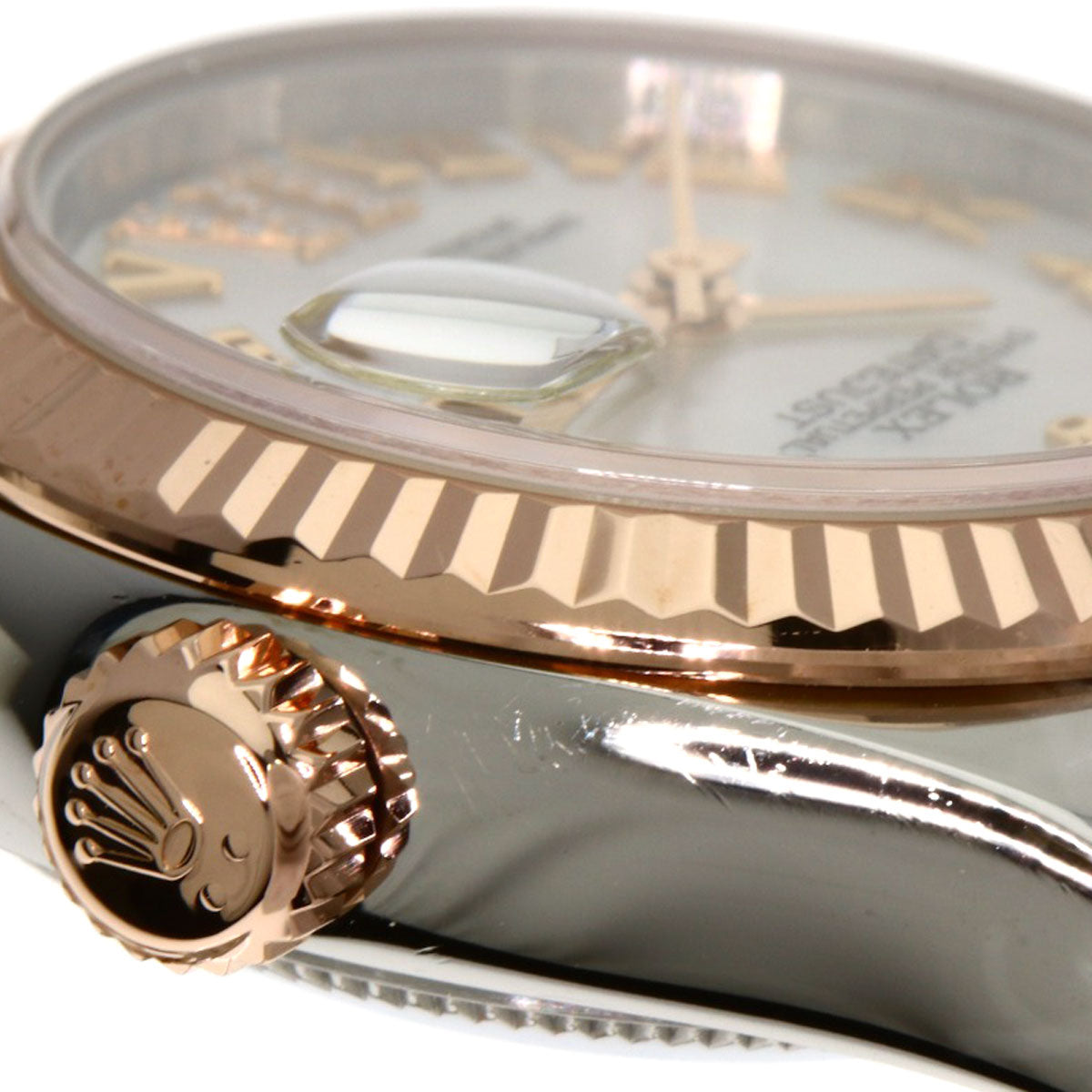 ROLEX Datejust VI Diamond Watches 179171NR Stainless Steel/SSxK18PG Ladies