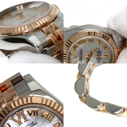 ROLEX Datejust VI Diamond Watches 179171NR Stainless Steel/SSxK18PG Ladies