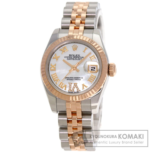 ROLEX Datejust VI Diamond Watches 179171NR Stainless Steel/SSxK18PG Ladies