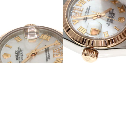 ROLEX Datejust VI Diamond Watches 179171NR Stainless Steel/SSxK18PG Ladies