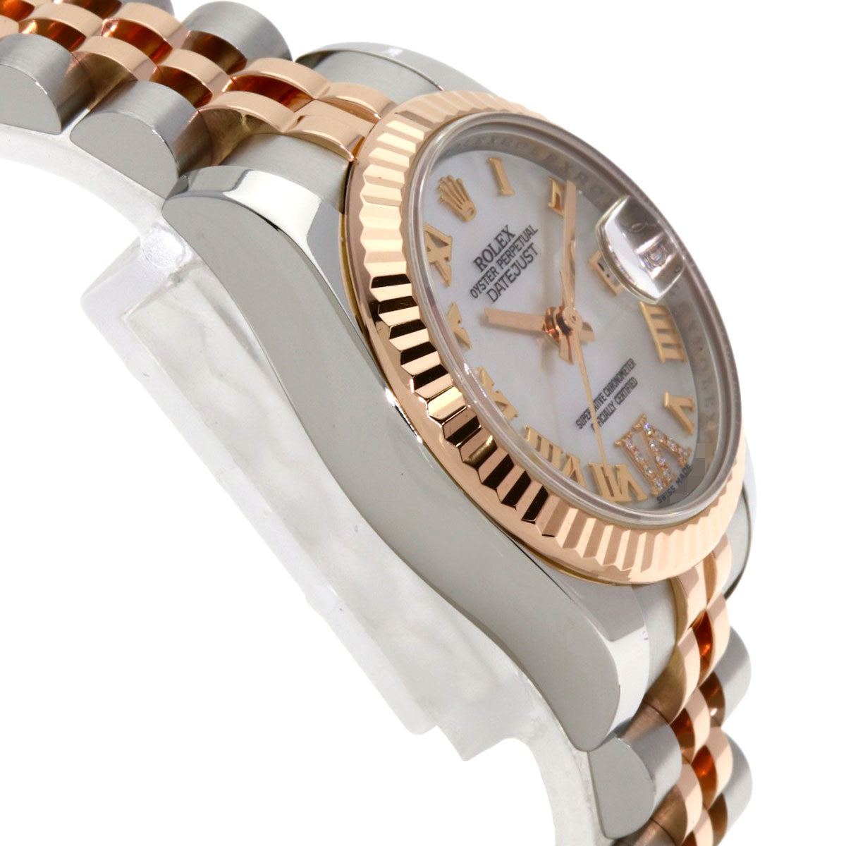 ROLEX Datejust VI Diamond Watches 179171NR Stainless Steel/SSxK18PG Ladies