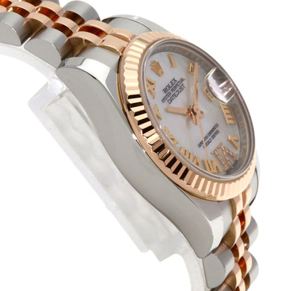 ROLEX Datejust VI Diamond Watches 179171NR Stainless Steel/SSxK18PG Ladies