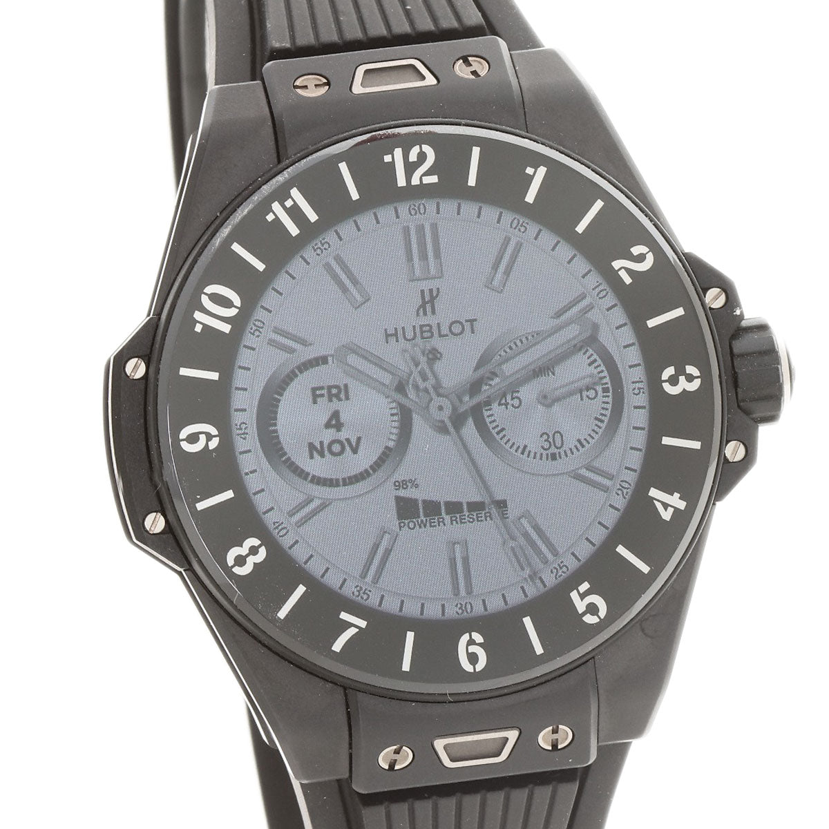HUBLOT Big Bang e 1.7" Smartwatch Watches 440.C1.1100.RX Titanium/Rubber mens