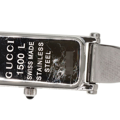 GUCCI 1500L Watches Stainless Steel/Stainless Steel Ladies