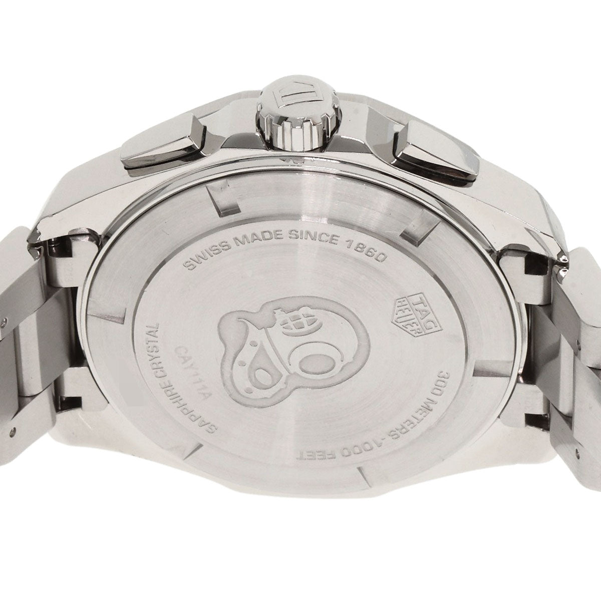 TAG HEUER Aqua Racer Chronograph Watches CAY111A Stainless Steel/Stainless Steel mens