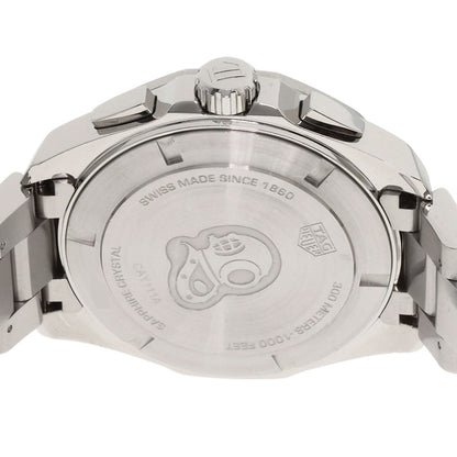 TAG HEUER Aqua Racer Chronograph Watches CAY111A Stainless Steel/Stainless Steel mens
