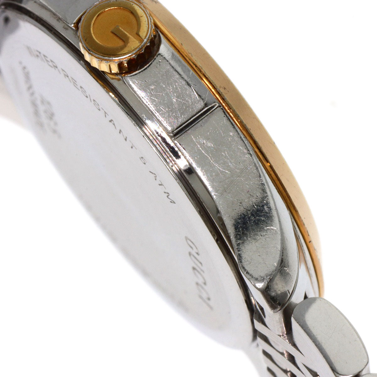 GUCCI G timeless Watches 126.5 Stainless Steel/SSxGP Ladies