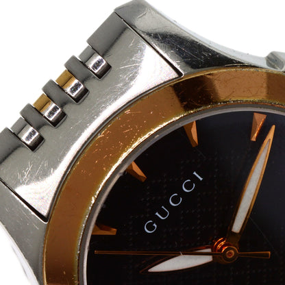 GUCCI G timeless Watches 126.5 Stainless Steel/SSxGP Ladies