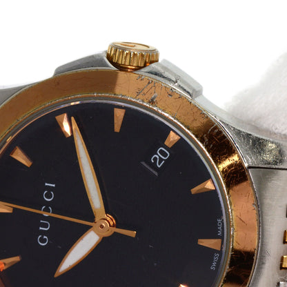 GUCCI G timeless Watches 126.5 Stainless Steel/SSxGP Ladies