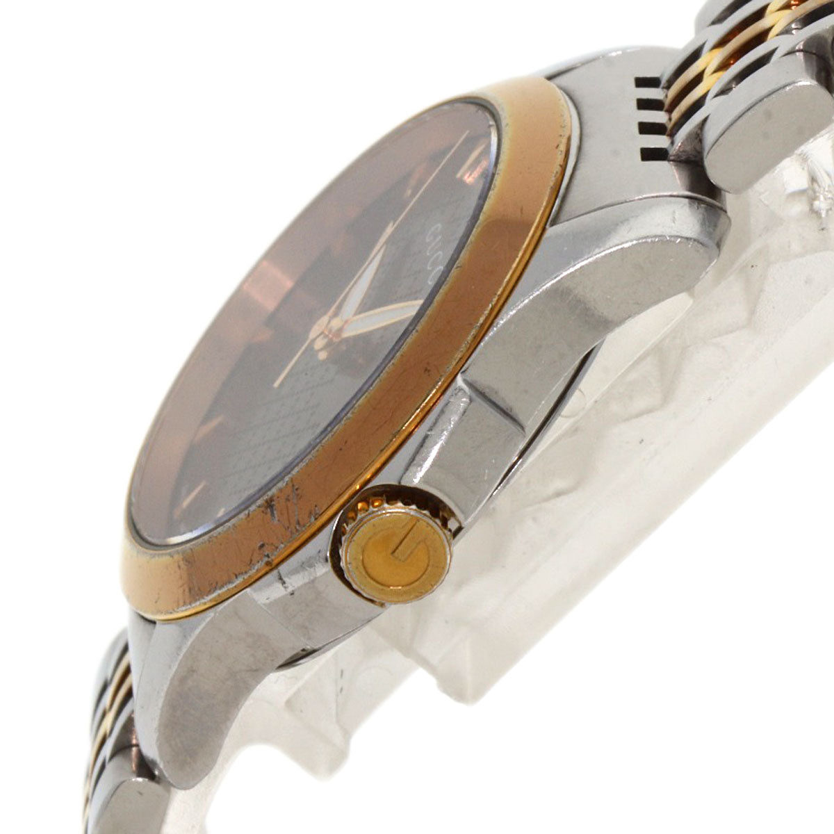 GUCCI G timeless Watches 126.5 Stainless Steel/SSxGP Ladies