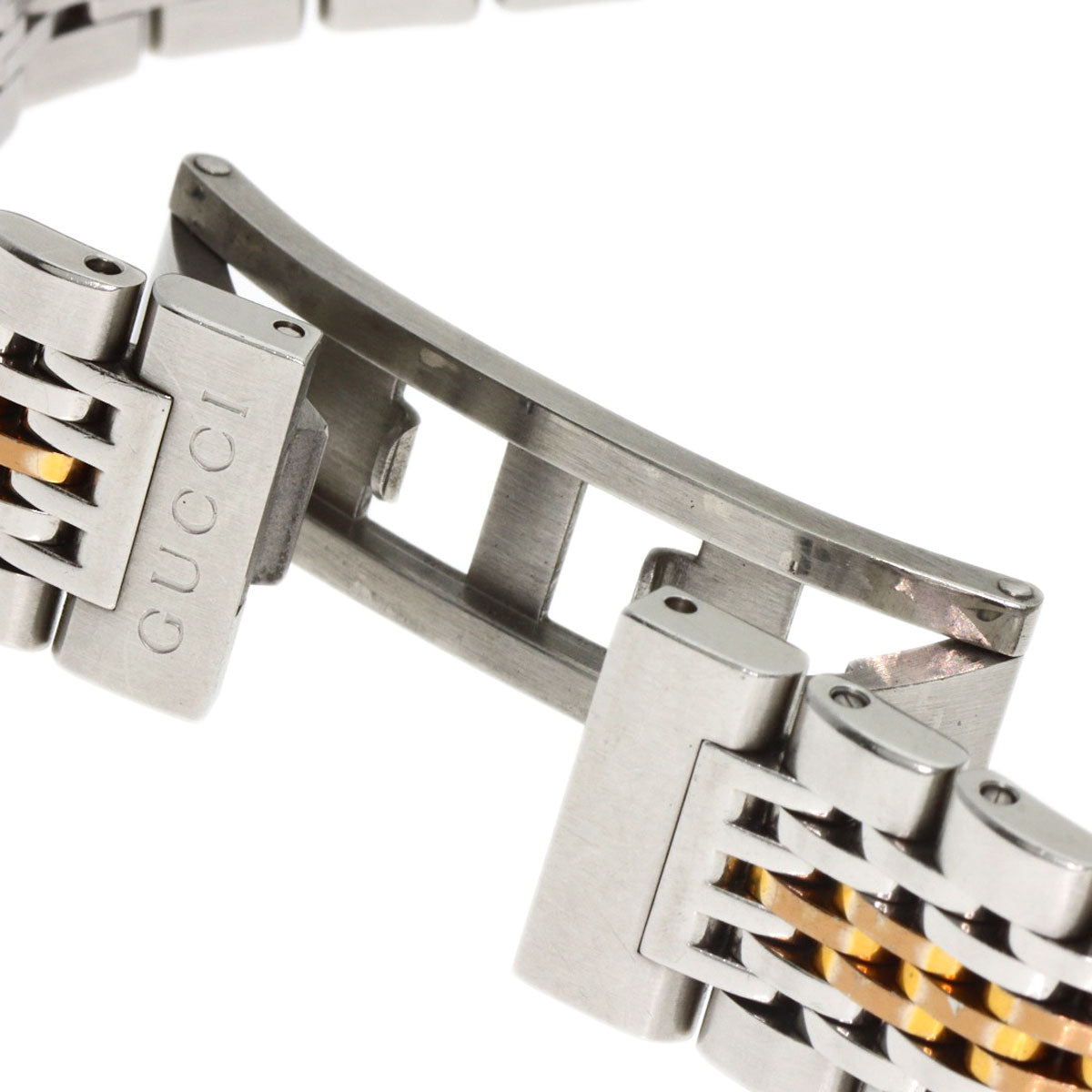 GUCCI G timeless Watches 126.5 Stainless Steel/SSxGP Ladies