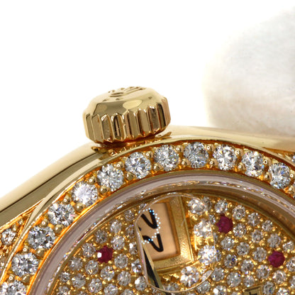 ROLEX Datejust genuine Diamond Ruby Watches 69158ZR K18 Yellow Gold/18K Yellow Gold Ladies