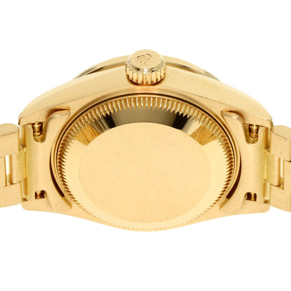 ROLEX Datejust genuine Diamond Ruby Watches 69158ZR K18 Yellow Gold/18K Yellow Gold Ladies