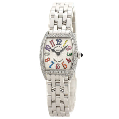 FRANCK MULLER TONNEAU CURVEX Color Dream Watches 2252QZ COL DRM D Stainless Steel/Stainless Steel Ladies