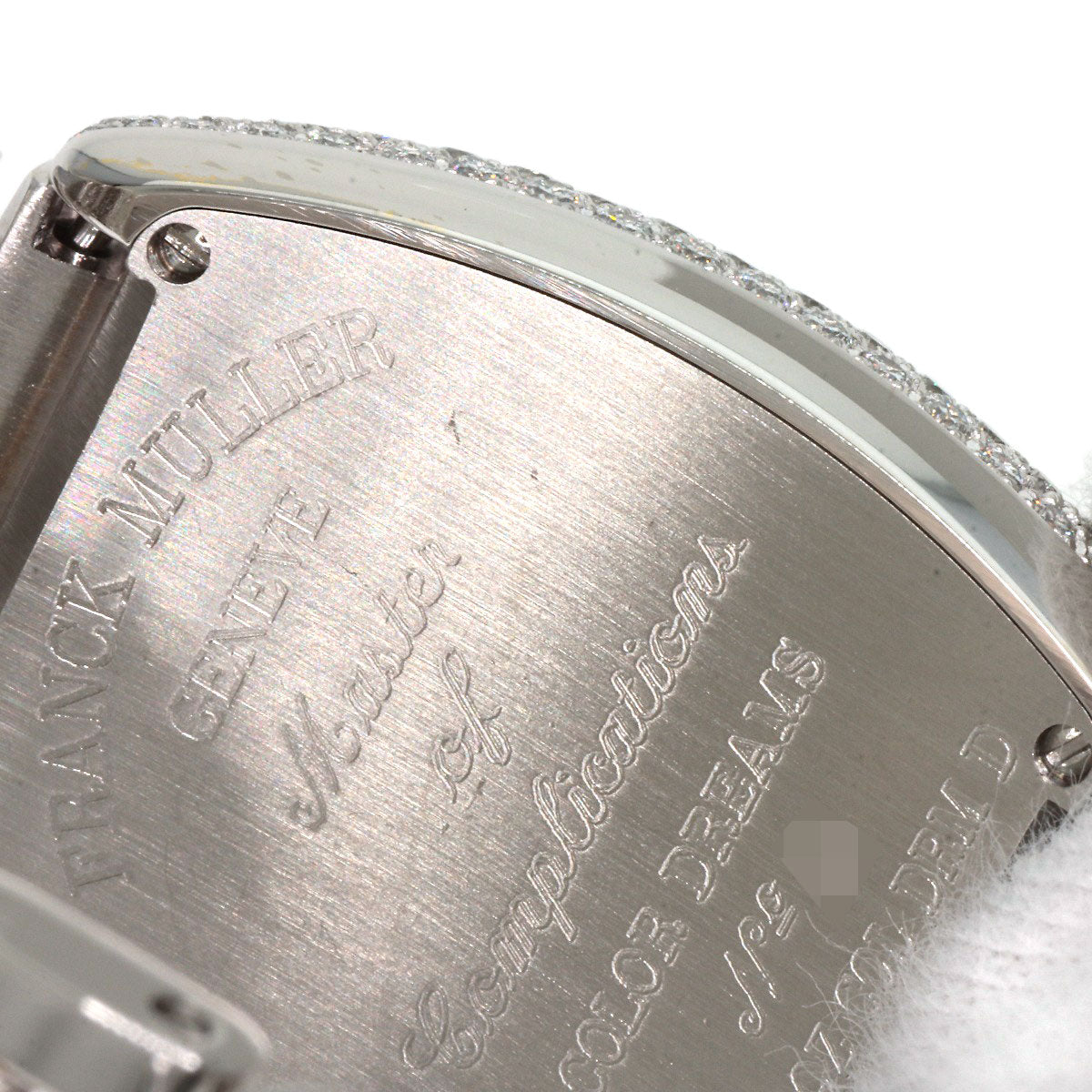 FRANCK MULLER TONNEAU CURVEX Color Dream Watches 2252QZ COL DRM D Stainless Steel/Stainless Steel Ladies