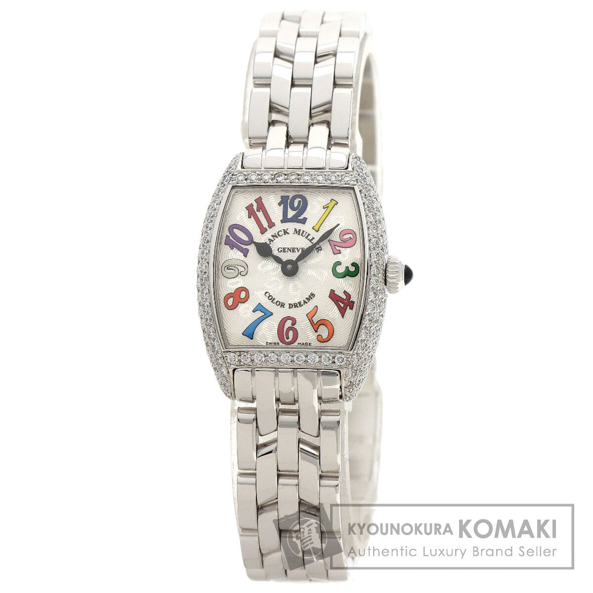 FRANCK MULLER TONNEAU CURVEX Color Dream Watches 2252QZ COL DRM D Stainless Steel/Stainless Steel Ladies