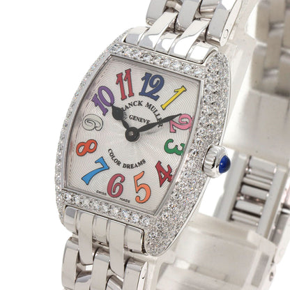 FRANCK MULLER TONNEAU CURVEX Color Dream Watches 2252QZ COL DRM D Stainless Steel/Stainless Steel Ladies
