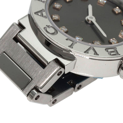 BVLGARI BVLGARI BVLGARI 12P Diamond Watches BB23S Stainless Steel/Stainless Steel Ladies