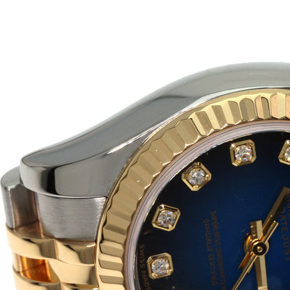 ROLEX DATEJUST 10P Diamond Watches 179173G Stainless Steel/SSxK18YG Ladies