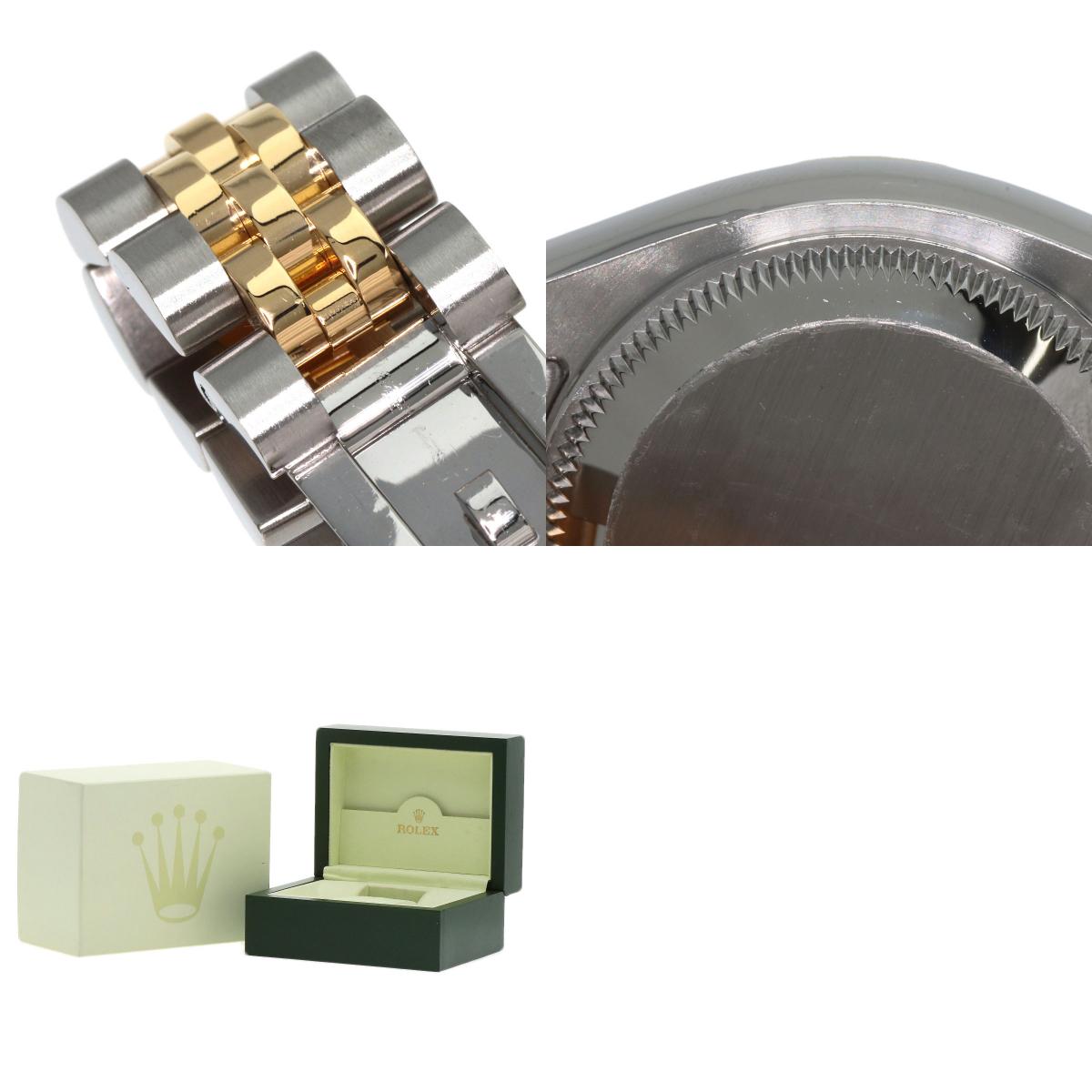 ROLEX DATEJUST 10P Diamond Watches 179173G Stainless Steel/SSxK18YG Ladies