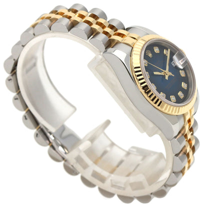 ROLEX DATEJUST 10P Diamond Watches 179173G Stainless Steel/SSxK18YG Ladies