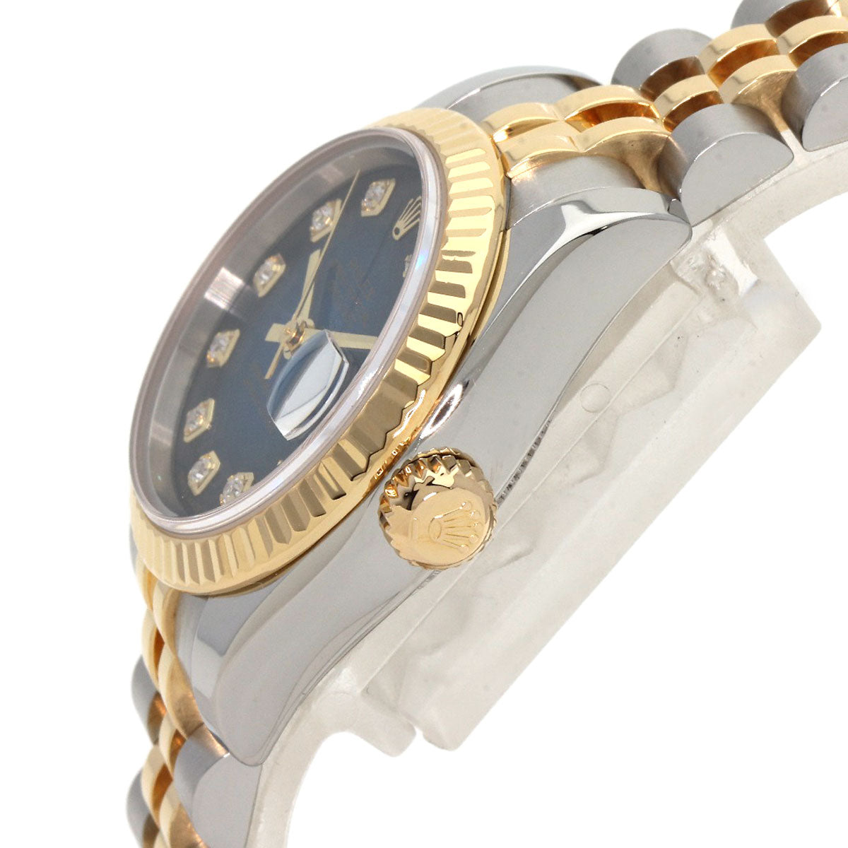 ROLEX DATEJUST 10P Diamond Watches 179173G Stainless Steel/SSxK18YG Ladies