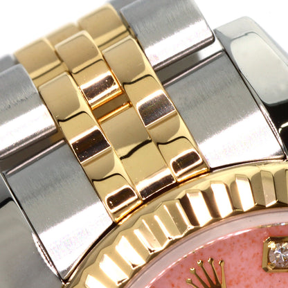 ROLEX DATEJUST 10P Diamond Watches 179173OPG Stainless Steel/SSxK18YG Ladies