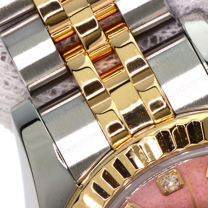 ROLEX DATEJUST 10P Diamond Watches 179173OPG Stainless Steel/SSxK18YG Ladies