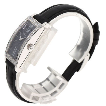 Chopard Classic Aventurine Watches 13/6973-20 K18 White Gold/Leather Ladies
