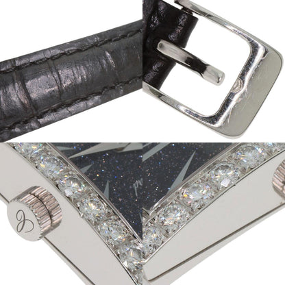 Chopard Classic Aventurine Watches 13/6973-20 K18 White Gold/Leather Ladies