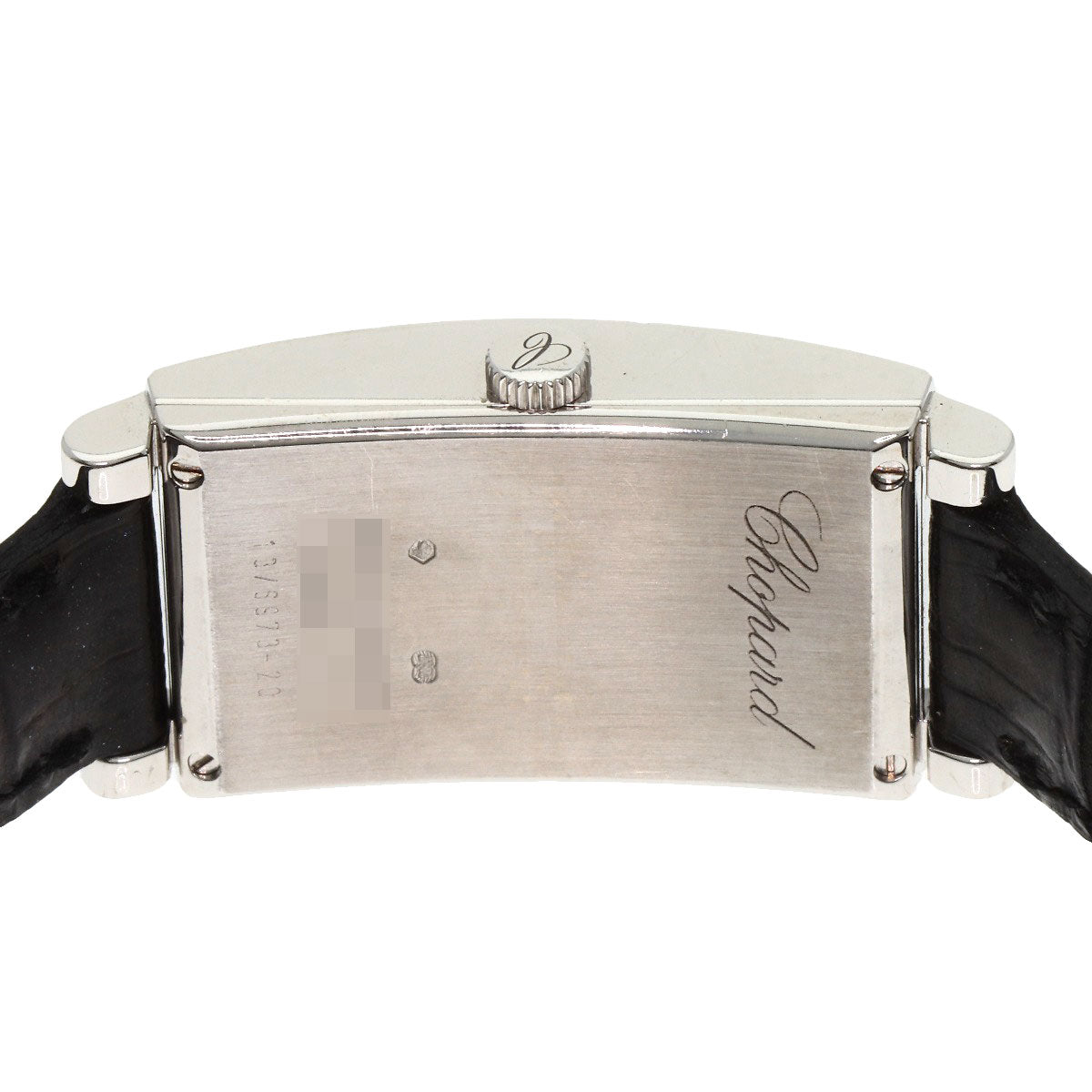 Chopard Classic Aventurine Watches 13/6973-20 K18 White Gold/Leather Ladies