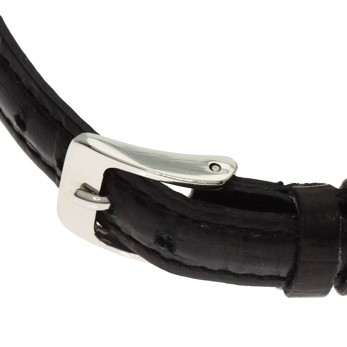 Chopard Classic Aventurine Watches 13/6973-20 K18 White Gold/Leather Ladies