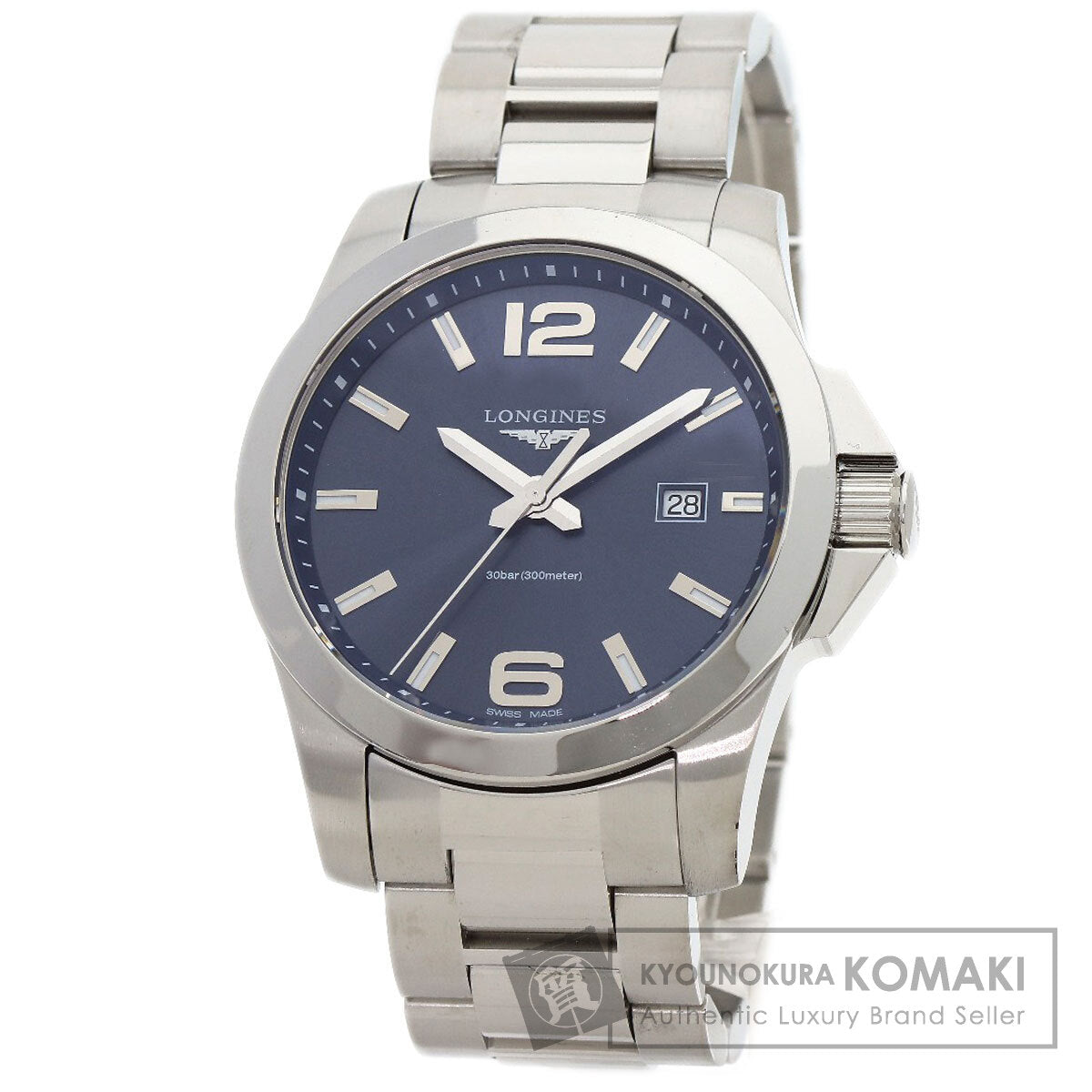 LONGINES Conquest L3.760.4 Watches L3.760.4 Stainless Steel/Stainless Steel mens