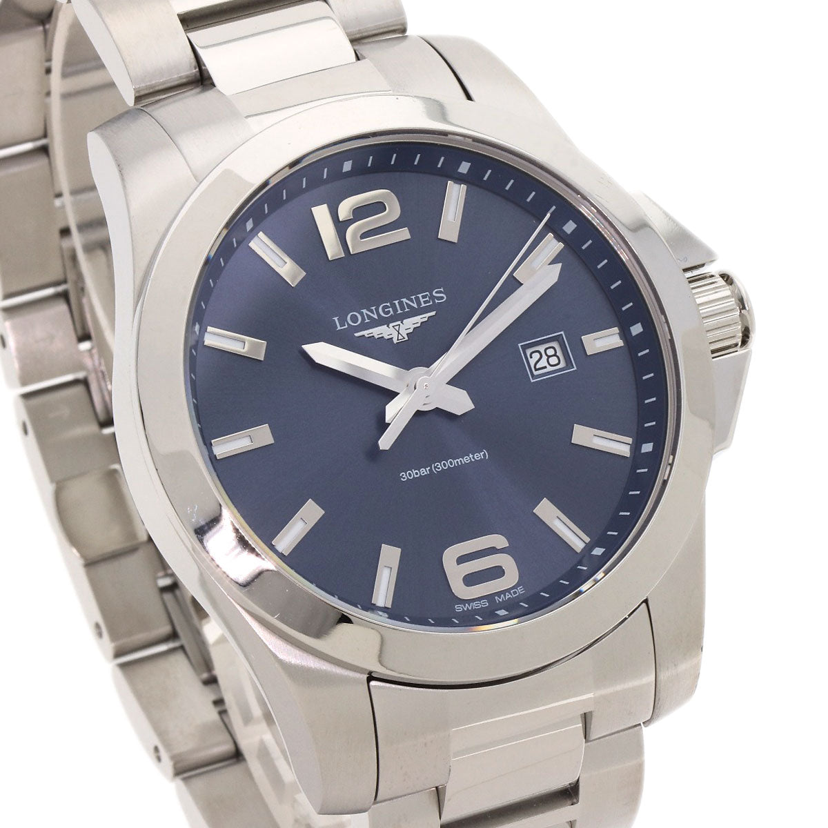 LONGINES Conquest L3.760.4 Watches L3.760.4 Stainless Steel/Stainless Steel mens