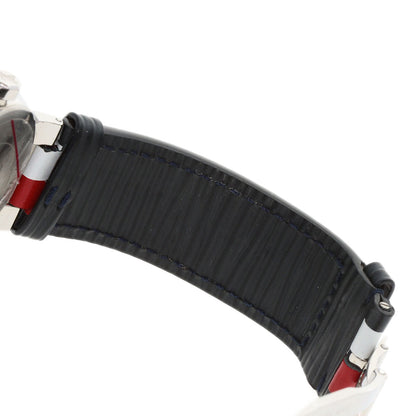 LOUIS VUITTON Tambour Slim Kim Jones Limited Watches Q1D Stainless Steel/Leather mens