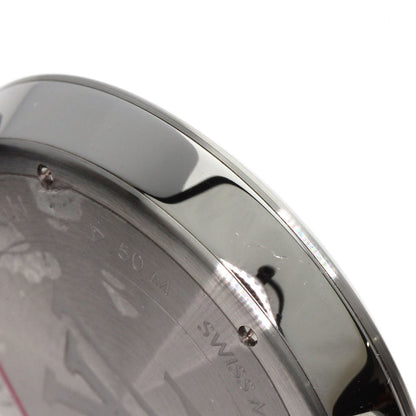 LOUIS VUITTON Tambour Slim Kim Jones Limited Watches Q1D Stainless Steel/Leather mens