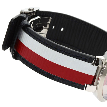 LOUIS VUITTON Tambour Slim Kim Jones Limited Watches Q1D Stainless Steel/Leather mens