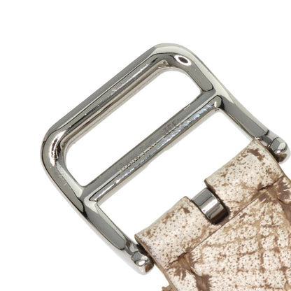 HERMES H watch Watches HH1.210 Stainless Steel/Leather Ladies