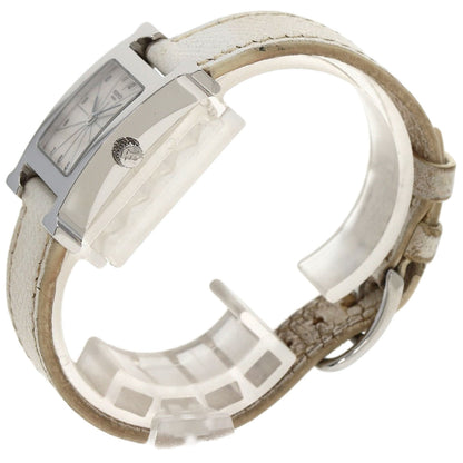 HERMES H watch Watches HH1.210 Stainless Steel/Leather Ladies