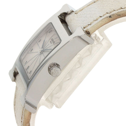 HERMES H watch Watches HH1.210 Stainless Steel/Leather Ladies