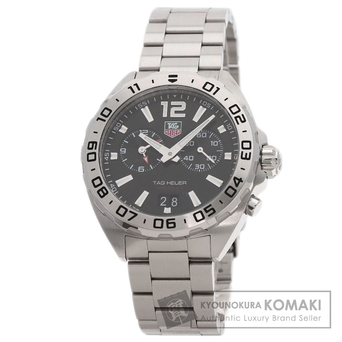 TAG HEUER TAG Heuer FORMULA1 Alarm Watches WAZ111A Stainless Steel/Stainless Steel mens