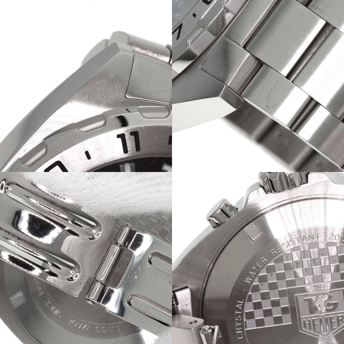 TAG HEUER TAG Heuer FORMULA1 Alarm Watches WAZ111A Stainless Steel/Stainless Steel mens